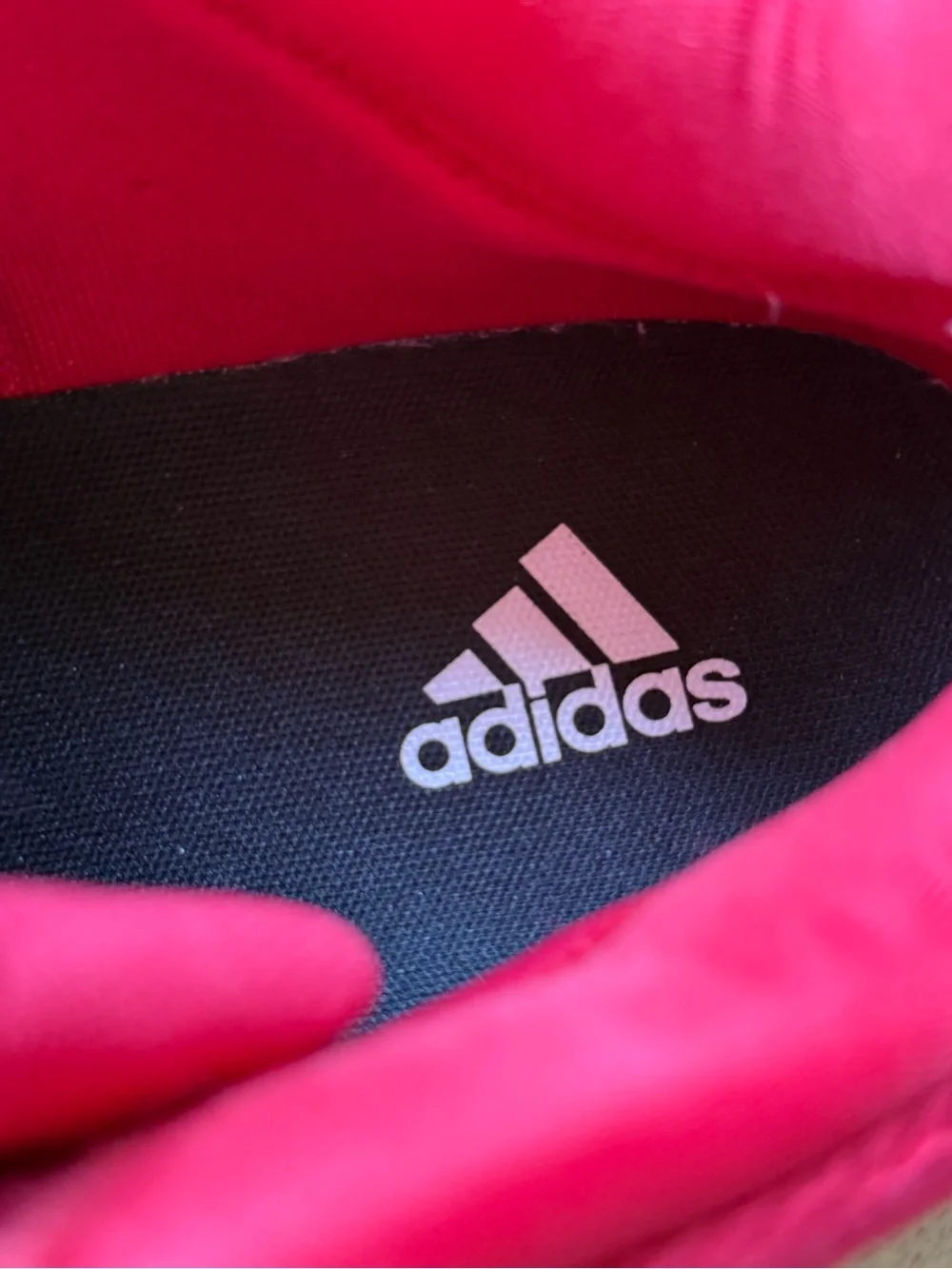 Adidas Men’s Red Nebraska Huskers Sneakers with White Midsole